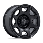 Black Rhino Hard Alloys BR037 TEMBO MATTE BLACK 8.5x17 6x135 ET0 CB87.1 Must
