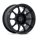 Black Rhino Hard Alloys BR038 RONIN MATTE BLACK 8.5x17 6x139.7 ET25 CB106.1 Must