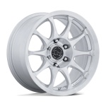Black Rhino Hard Alloys BR038 RONIN GLOSS SILVER W/ MACHINED FACE 8.5x17 6x139.7 ET0 CB106.1 Hall / Hõbedane