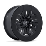 Black Rhino Hard Alloys BR406 ROCKLEDGE MATTE BLACK 8.5x20 5x139.7 ET35 CB64.15 Must