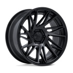 FUEL 1PC FC405 DYNAMO MATTE BLACK W/ GLOSS BLACK LIP 10x24 6x139.7 ET0 CB106.1 Must