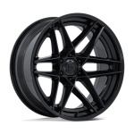 FUEL 1PC FC408 FLIGHT MATTE BLACK W/ GLOSS BLACK LIP 9x20 6x135 ET1 CB87.1 Must