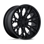 FUEL 1PC FC409 HIVE MATTE BLACK W/ GLOSS BLACK LIP 9.5x22 6x135 ET20 CB87.1 Must