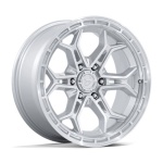 FUEL 1PC FC896 HEATHEN GLOSS SILVER W/ MACHINED FACE 9x20 6x139.7 ET1 CB106.1 Hall / Hõbedane