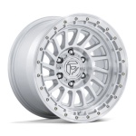 FUEL 1PC FC897 HAVOC GLOSS SILVER W/ MACHINED FACE 9x18 6x139.7 ET1 CB106.1 Hall / Hõbedane