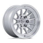 FUEL 1PC FC902 SPUR GLOSS SILVER W/ MACHINED FACE 9x17 6x139.7 ET-12 CB106.1 Hall / Hõbedane