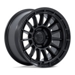FUEL 1PC FC905 ASCEND MATTE BLACK W/ GLOSS BLACK LIP 9x17 6x135 ET1 CB87.1 Must