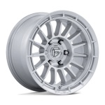 FUEL 1PC FC905 ASCEND GLOSS SILVER W/ MACHINED FACE 9x17 6x139.7 ET1 CB106.1 Hall / Hõbedane