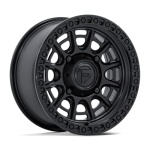 FUEL UTV FV832 CYCLE UTV MATTE BLACK W/ GLOSS BLACK LIP 7x15 4x156 ET38 CB115.1 Must