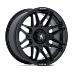 MSA OFFROAD WHEELS M52 RADAR UTV GLOSS BLACK 7x14 4x137 ET10 CB96 Must
