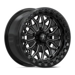 MSA OFFROAD WHEELS MA53 BOLO UTV BEADLOCK GLOSS BLACK MILLED 7x18 5x114.3 ET10 CB72.56 Must