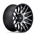 MOTO METAL MO816 OVERLOOK GLOSS BLACK W/ MACHINED FACE 9x20 8x170 ET1 CB125.1 Must