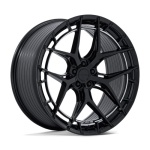 NICHE 1PC NC286 RIVIERA GLOSS BLACK 11x20 5x120 ET43 CB72.56 Must