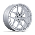 NICHE 1PC NC286 RIVIERA GLOSS SILVER W/ BRUSHED FACE 9x22 5x112 ET20 CB72.56 Hall / Hõbedane