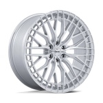 NICHE 1PC NC288 GENOA GLOSS SILVER W/ MACHINED FACE 10x24 6x135 ET30 CB87.1 Hall / Hõbedane