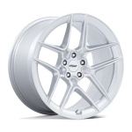 TSW TW008 SLIPSTREAM GLOSS SILVER W/ MACHINED FACE 9.5x19 5x112 ET40 CB66.56 Hall / Hõbedane
