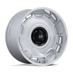US MAG 1PC UC146 ARLINGTON SILVER MATTE BLACK CENTER W/ DIAMO 9x22 5x127 ET15 CB78.1 Other