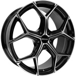 MONACO WHEELS GP16 Black Polished 8x19 5x114.3 ET45
