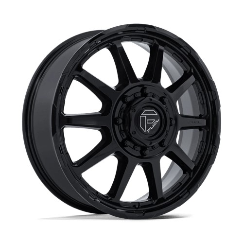 statusfalgar-16439-12 FUEL 1PC D911 CIRCUIT DUALLY GLOSS BLACK 8.25x22 8x200 ET105 CB142 Must - Image 1