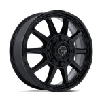 FUEL 1PC D911 CIRCUIT DUALLY GLOSS BLACK 8.25x24 8x200 ET-202 CB142 Must