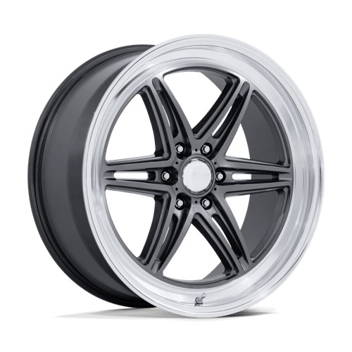 statusfalgar-16448-2 AMERICAN RACING AR953 GROOVE 6 DRAG ANTHRACITE W/ DIAMOND CUT LIP 9.5x20 6x135 ET25 CB87.1 Other - Image 1