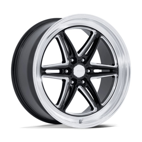 statusfalgar-16449-1 AMERICAN RACING AR953 GROOVE 6 DRAG GLOSS BLACK MILLED W/ DIAMOND 10x17 6x139.7 ET35 CB78.1 Must - Image 1