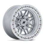 Pro Comp Alloys PA208 EQUALIZER BL GLOSS SILVER W/ MACHINED FACE 9x17 5x127 ET-38 CB71.5 Hall / Hõbedane