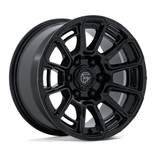 statusfalgar-16494-1 FUEL 1PC FC910 FOXHOUND GLOSS BLACK 9x20 6x135 ET20 CB87.1 Must - Image 1
