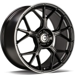 Carbonado Chief Matt Black Lip Polished 9.5x20 5x112 ET45 CB66.6 Other