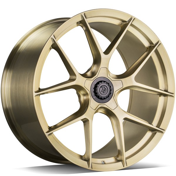 statusfalgar-16598 seventy9 MF.8 Gold Brushed 9x20 5x112 ET26 CB66.6 Kuldne / Pronks - Pilt 1