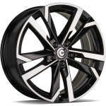 Carbonado Combat Black Front Polished 7x17 5x100 ET40 CB57.1 Other