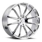 Status Wheels GOLIATH CHROME 9.5x22 6x114.3 ET30 CB66.1 Kroom / Poleeritud