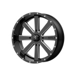MSA OFFROAD WHEELS MA34 Gloss Black Milled 7x20 4x156 ET0 CB132 Must
