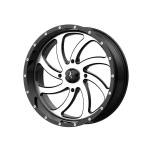 MSA OFFROAD WHEELS MA36 Machined Gloss Black 7x18 4x156 ET0 CB132 Must