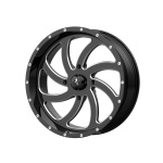 MSA OFFROAD WHEELS MA36 Gloss Black Milled 7x20 4x156 ET0 CB132 Must