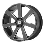 ASANTI BLACK AB15 Satin Black Milled 9x24 6x139.7 ET15 CB106.25 Must