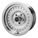 AMERICAN RACING AR61 Machined 8x15 5x127 ET-19 CB83.06 Kroom / Poleeritud