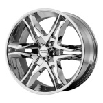 AMERICAN RACING AR893 Chrome 8x17 6x135 ET25 CB87.1 Kroom / Poleeritud