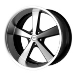 AMERICAN RACING VN701 Gloss Black Machined 8.5x20 5x127 ET0 CB78.3 Must