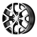 OE CREATIONS PR169 Gloss Black with Machined Spokes 9x20 6x139.7 ET27 CB78.3 Must