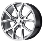 OE CREATIONS PR181 Hyper Silver Machined 9x20 5x127 ET34 CB71.5 Hall / Hõbedane