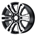 OE CREATIONS PR182 Gloss Black Machined 9x20 6x139.7 ET24 CB78.1 Must