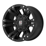 XD SERIES BY KMC WHEELS XD822 Matte Black 9x17 ET18 CB106.25 Must