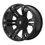 XD SERIES BY KMC WHEELS XD778 Matte Black 9x18 ET-12 CB87.1 Must