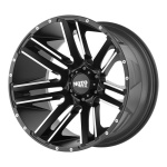 MOTO METAL MO978 Satin Black Machined 9x20 8x180 ET18 CB124.2 Must