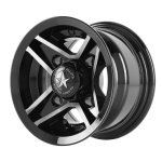 FAIRWAY ALLOYS FA127 Gloss Black Machined 7x8 4x101.6 ET0 CB70.7 Must