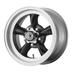 AMERICAN RACING VN105 Satin Black Machined Lip 4.5x15 5x114.3 ET-15 CB83.06 Must