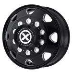 ATX OTR SERIES AO401 Satin Black Milled - Front 8.25x22.5 10x285.75 ET144 CB220.1 Must