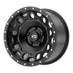 XD SERIES BY KMC WHEELS XD129 Satin Black 8.5x17 5x120 ET34 CB72.6 Must
