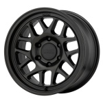 KMC KM717 Satin Black 8.5x17 5x150 ET18 CB110.5 Must